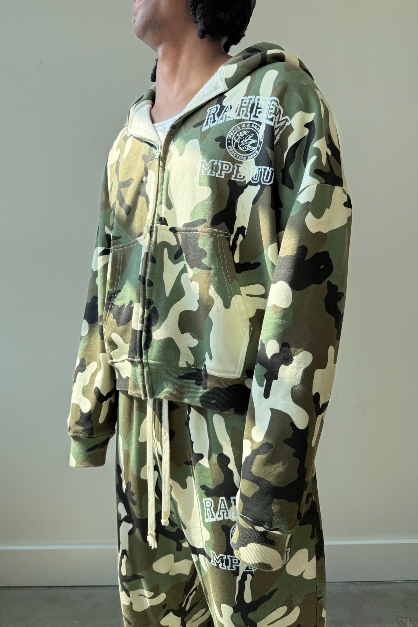 Green Camo Essential Jacket